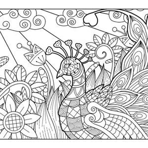 I will create for you 40 high detail adult colorin